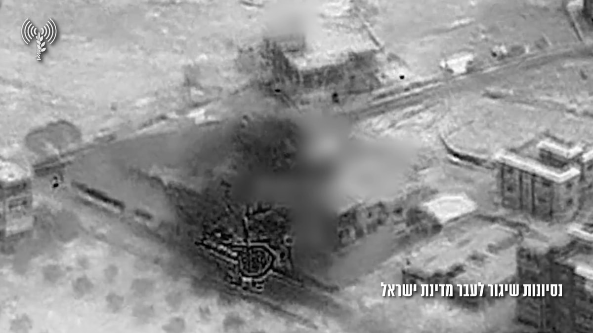 צפו בסיכול: חיל האוויר השמיד משגר בשיא ההכנות לירי | בבלי